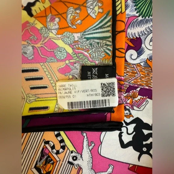 Hermes Animapolis Scarf - Picture 2 of 14